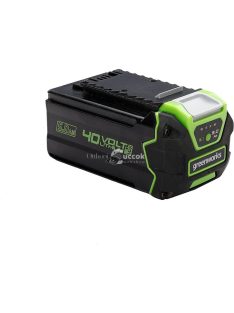   Akkumulátor Greenworks G40B5 40v 5 ah litium ionos új házzal