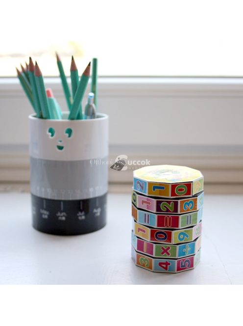 Oktató játék - Matematikai tanulást segítő henger