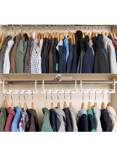 Vállfa, helytakarékos vállfa 8 db