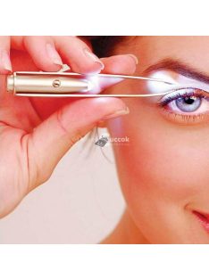 LED-es szemöldökcsipesz