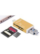 MicroSD SDHC SD TF Kártyaolvasó