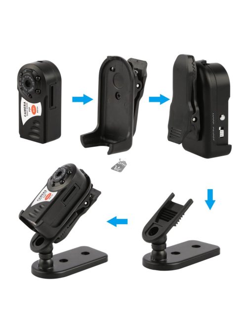 WiFi-s kamera, mini kamera, biztonsági kamera (éjjellátó)