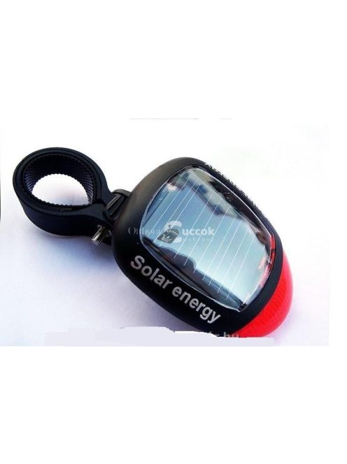 Napelemes solar hátsó kerékpár lámpa bicikli hátsó LED lámpa