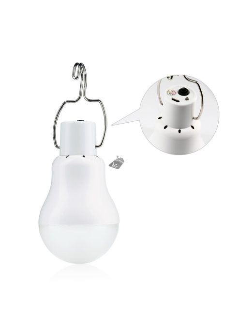 Napelemes lámpa, kemping lámpa, sátorlámpa, hordozható led lámpa