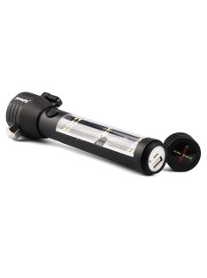 Multifunkciós napelemes zseblámpa, telefontöltő