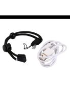 Multifunkciós napelemes zseblámpa, telefontöltő