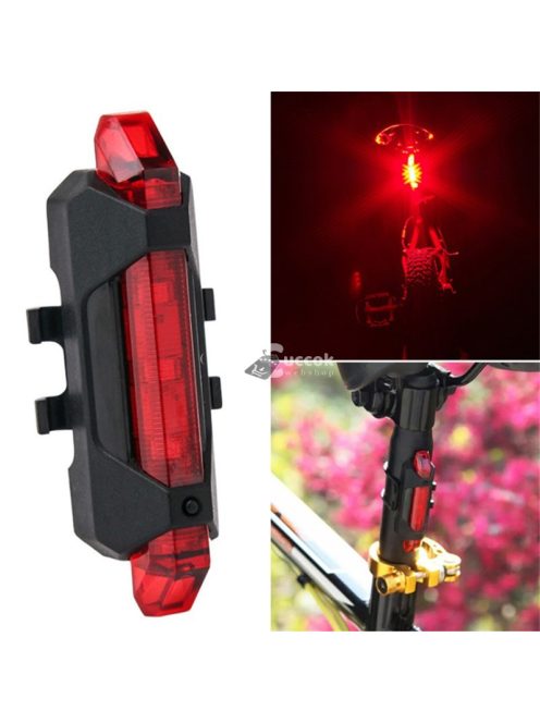 Kerékpár lámpa, USB kerékpár lámpa, hátsó biciklilámpa