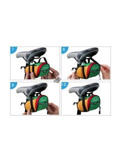 Kerékpártáska, biciklis táska, nyeregtáska