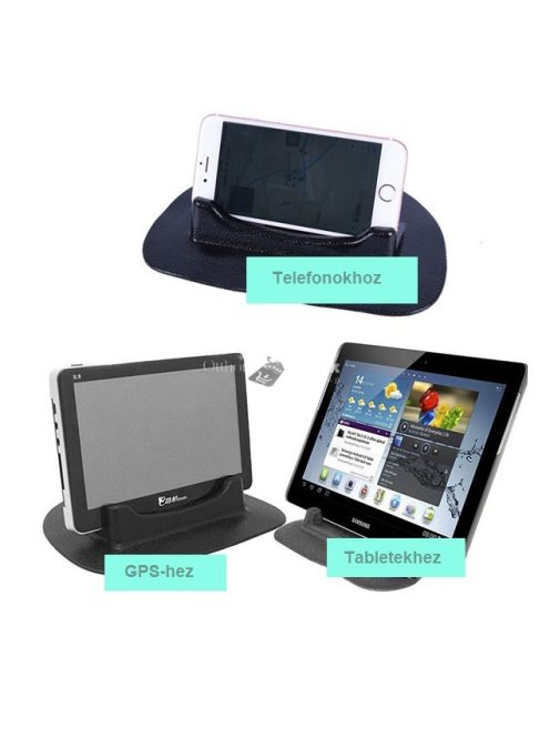 GPS, tablet és telefontartó autóba