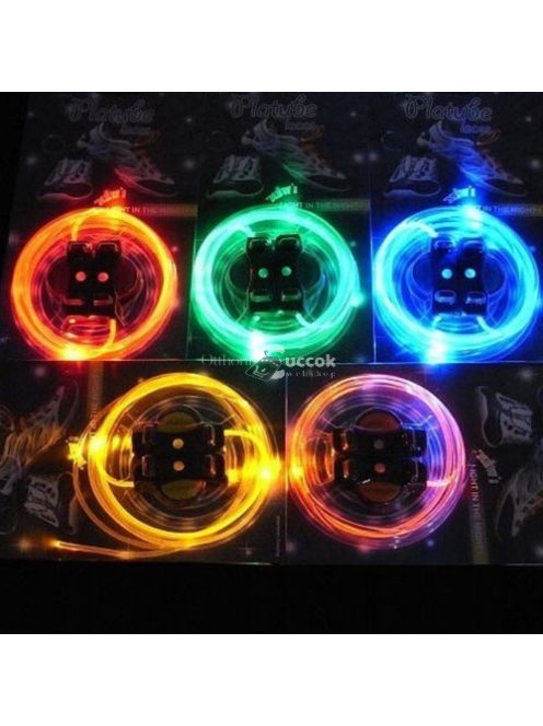 Világító cipőfűző, LED cipőfűző 1 pár