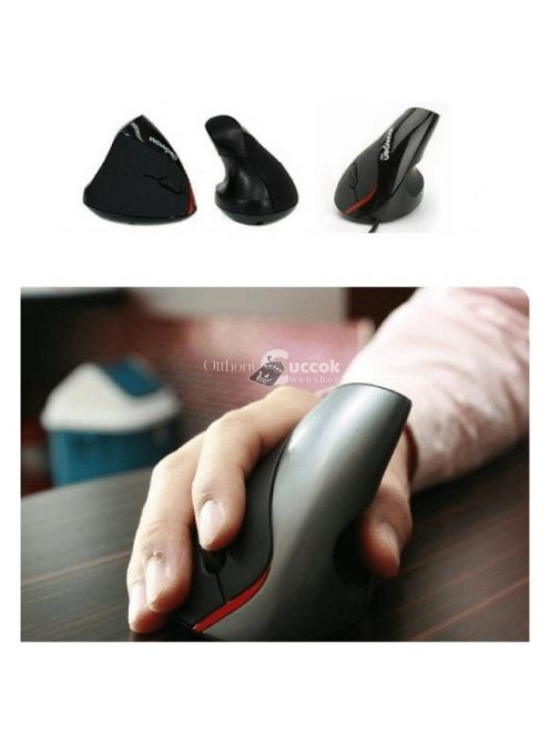 Vertikális ergonómikus USB egér