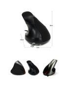 Vertikális ergonómikus USB egér