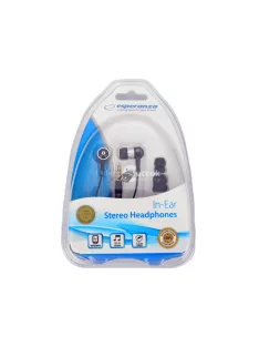   Esperanza Stereo Earphones - Kényelmes fülhallgató, fekete - EH128