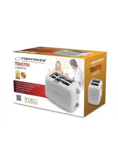   Kenyérpirító - Rozsos kenyérre - ESPERANZA - Barna - 750W - EKT002