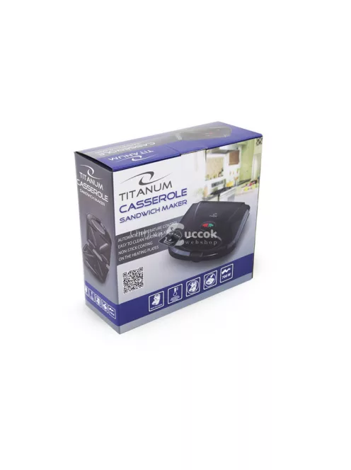 Titanum szendvicskészítő 700W cserépedényvel - TKT002K