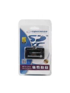   Esperanza 2.0 kártyaolvasó minden egyben USB csatlakozóval - EA117