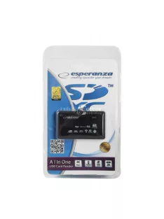   Esperanza USB 2.0 kártyaolvasó - Minden egyben megoldás - EA119