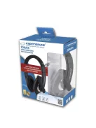 Esperanza Sonata fejhallgató mikrofonnal, sztereó hangzású - EH118