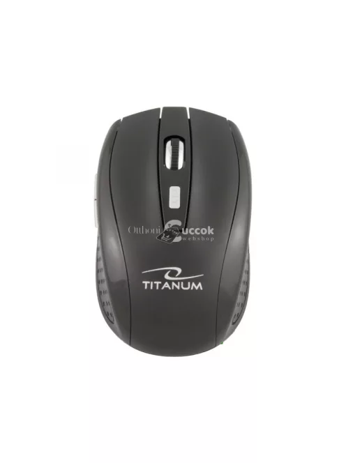 Titanum vezeték nélküli optikai egér 2.4GHz USB csatlakozóval - 6 gombos, Snapper funkcióval - TM105K