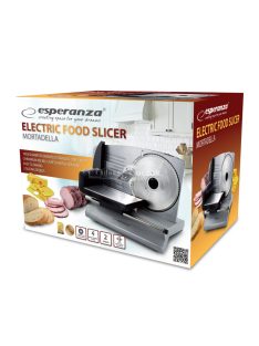   Esperanza Elektromos Élelmiszervágó Mortadella 150W - Hús- és Sajtvágó Gép - EKM018K