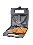 Esperanza Sandwich Maker 1000W - Fekete Parmigiano - Konyhai Grill Járulékos Fűtőelemmel - EKT010