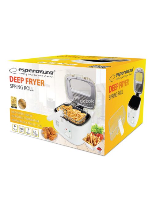 Esperanza Mélyolajsütő Tavaszi Tekercs 2.5L - EKG012
