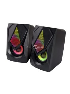   Esperanza szivárvány Boogie LED USB hangszórók 2.0 - EGS102