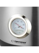 Esperanza Thames 1.7L Inox Elektromos Vízforraló Hőmérővel - EKK029