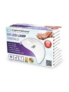 Smaragd 40W UV LED lámpa körmök számára - Esperanza - EBN008