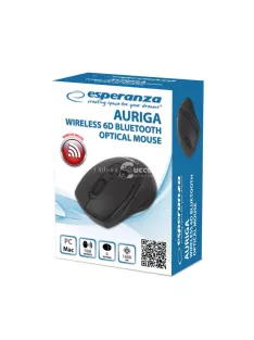   Auriga vezeték nélküli Bluetooth optikai egér 6 gombbal - Esperanza - EM128K