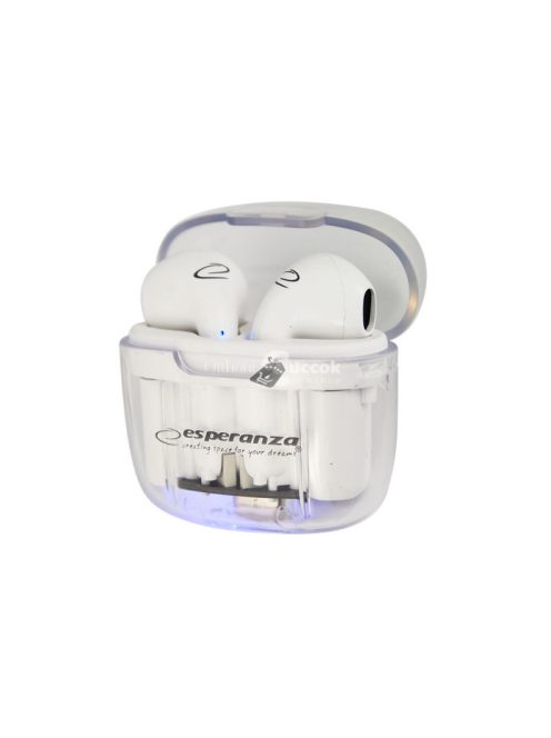 Esperanza vezeték nélküli Bluetooth fülhallgatók - kék, True Wireless Stereo (TWS) technológiával, Anthé designnal - EH237W