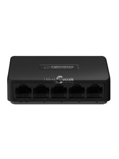   Onyx 5 portos Ethernet Switch - Esperanza, 10/100/1000 támogatással - ENS103