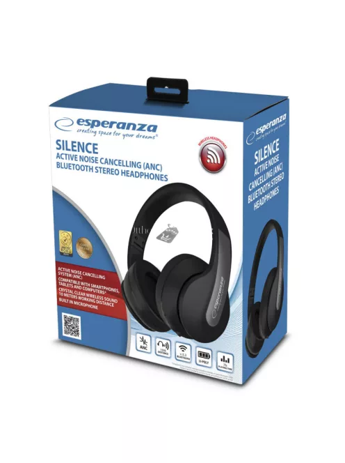 Esperanza vezeték nélküli fejhallgató zajcsökkentéssel - EH240