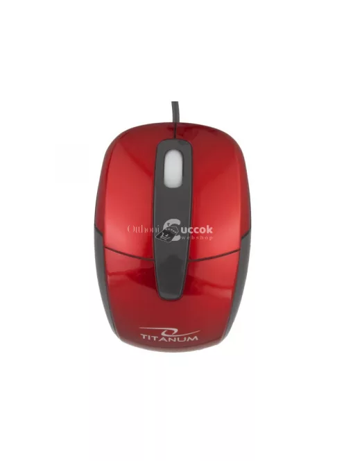 Titanum Barracuda 3D vezetékes optikai egér USB csatlakozással