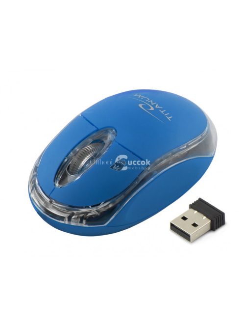 Titanum vezeték nélküli optikai egér 3D USB csatlakozással - Condor 2.4GHz