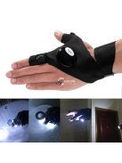 Világító LED kesztyű