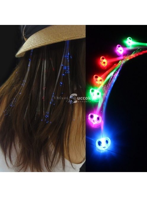 Világítós hajtincs