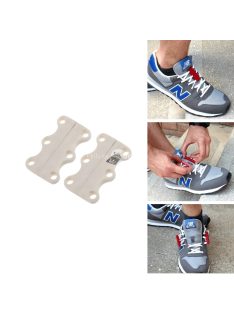 (4 színben) Mágneses cipőfűző - Fehér