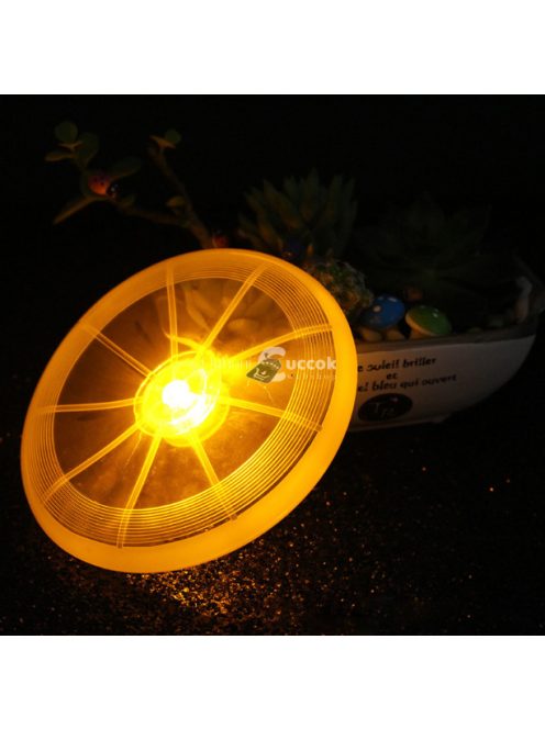 Frizbi, világító frizbi