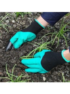 Kesztyű kertészkedéshez ásókarmokkal