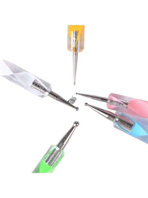 Körömdíszítő toll, körömdíszítő készlet (5 db)