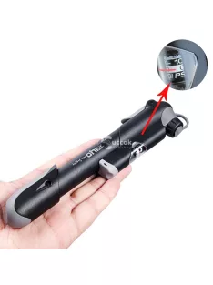 Biciklipumpa, hordozható kerékpár pumpa, kézi pumpa 