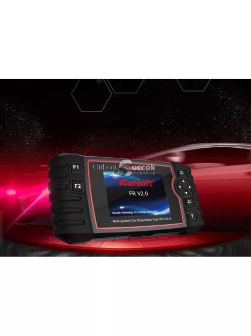 iCarsoft FR-V20 gyári szintű Citroen Peugeot Renault Dacia diagnosztikai OBD 1 OBD 2 műszer szerviz funkciókkal