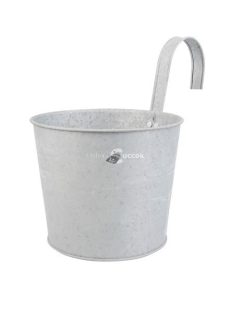 Horganyzott kaspó akasztóval 8x9,5x10 cm