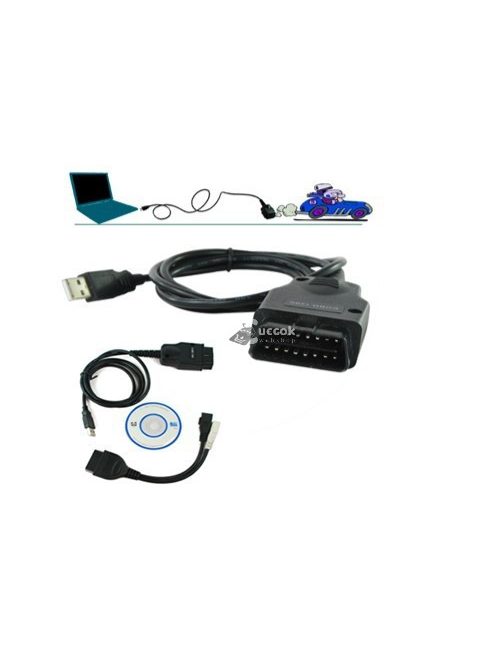 Galletto 1260 ECU Flasher EOBD 2 OBDII OBD chiptuning kábel