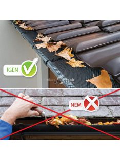 Ereszcsatorna háló, esőcsatorna háló, lombfogó háló