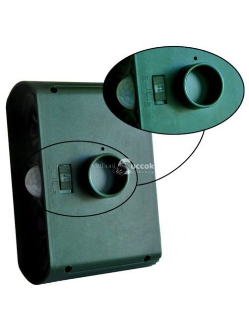 Állatriasztó, rágcsáló riasztó (napelemes)