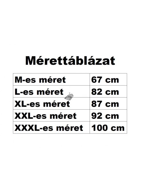 Karcsúsító termo öv (M)