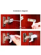 Szekrény világítás, gardrób világítás (mozgásérzékelős) 4 db