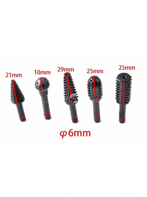 Fa marófejek, profilmaró készlet (5db)